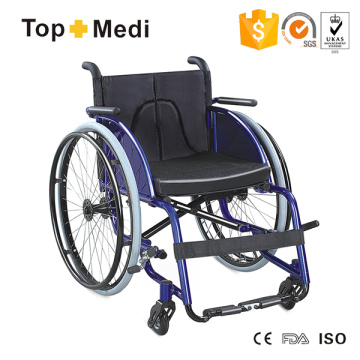 Equipo médico Ocio Deporte Silla de ruedas de aluminio